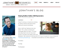 Tablet Screenshot of jonathanmckeewrites.com